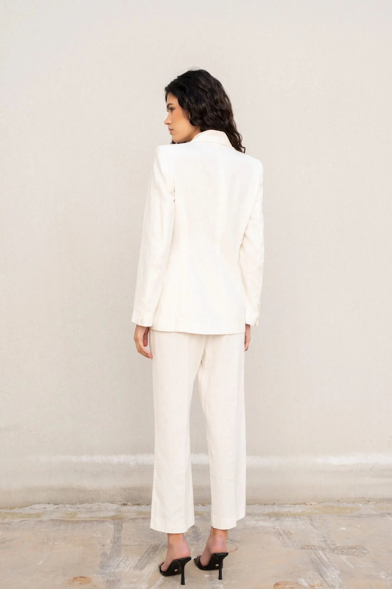 BLAZER DE LINHO CRU