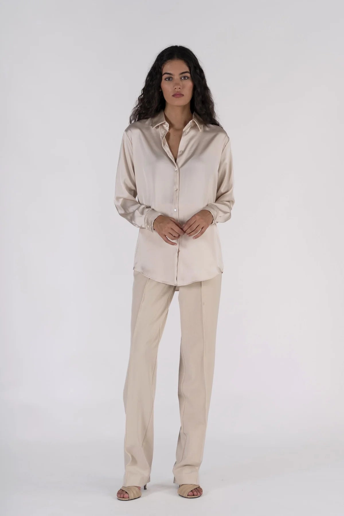 CAMISA ACETINADA