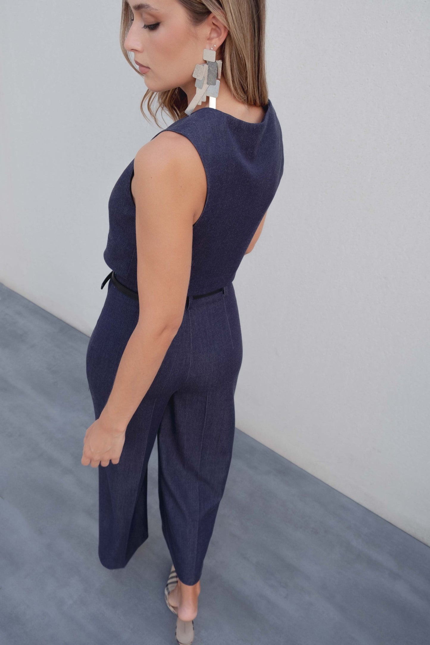 CALÇAS LARGAS DENIM