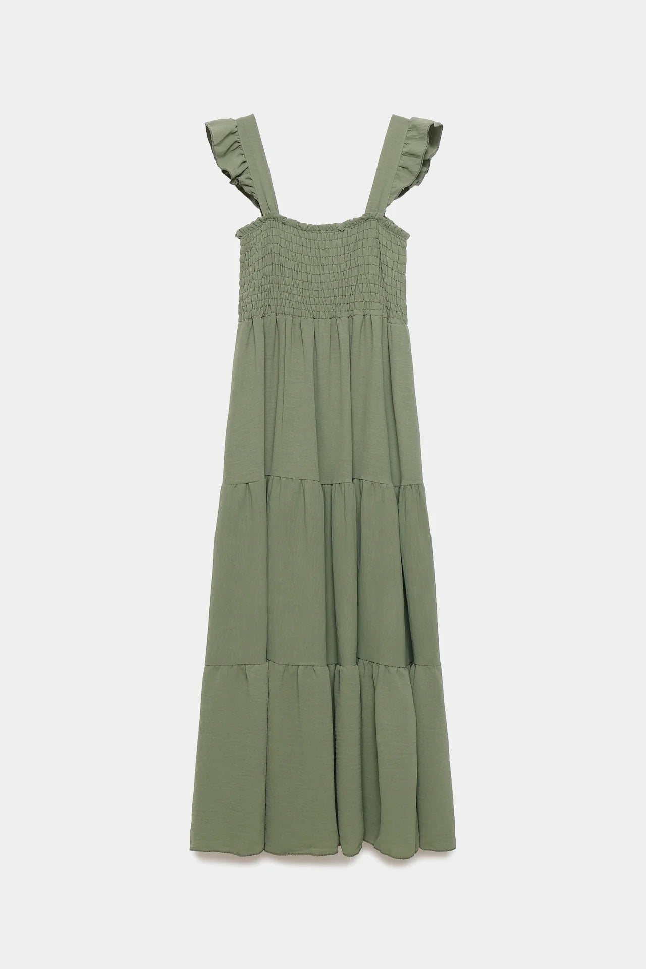 VESTIDO MIDI DE ALÇAS