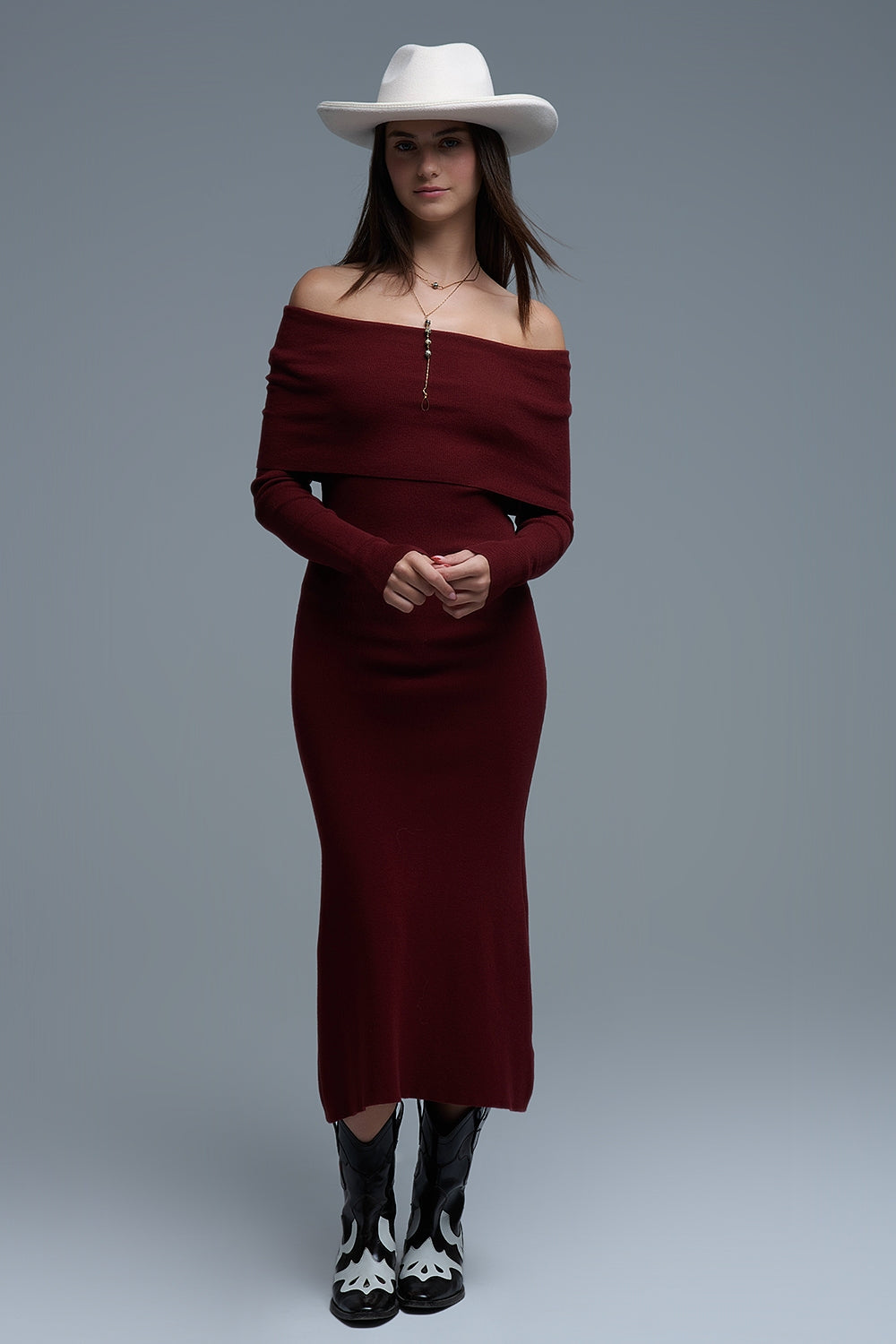 VESTIDO OMBROS DESCOBERTOS