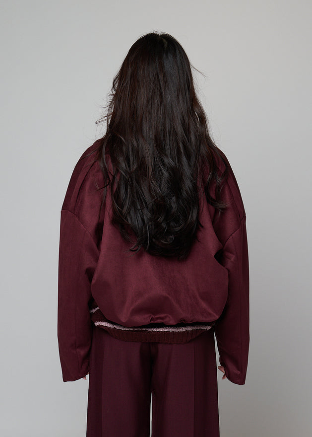 CASACO BOMBER EFEITO CAMURÇA