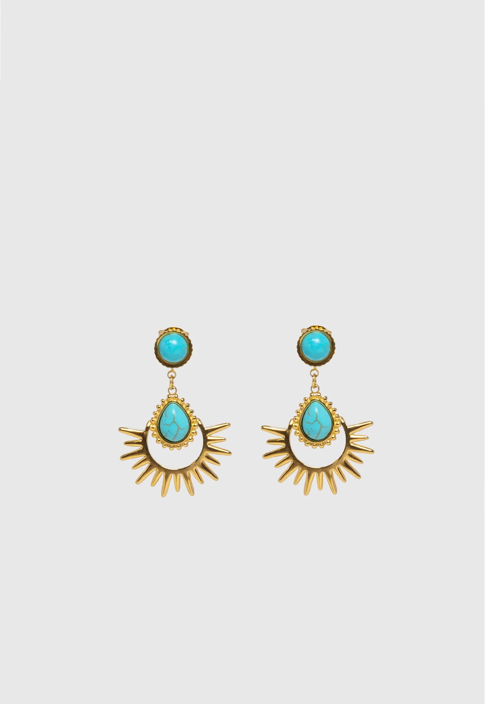 Brincos larimar