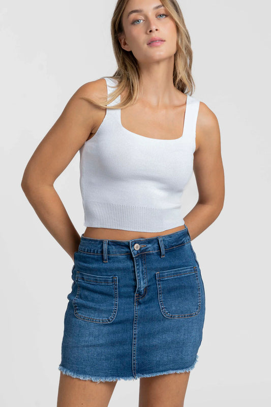 MINI SAIA DENIM