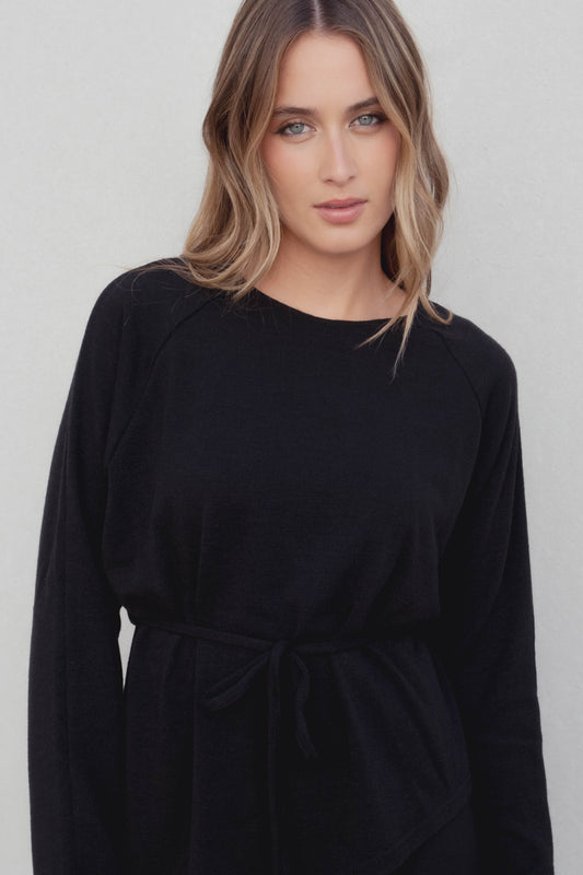 CAMISOLA MALHA COM CORDÃO