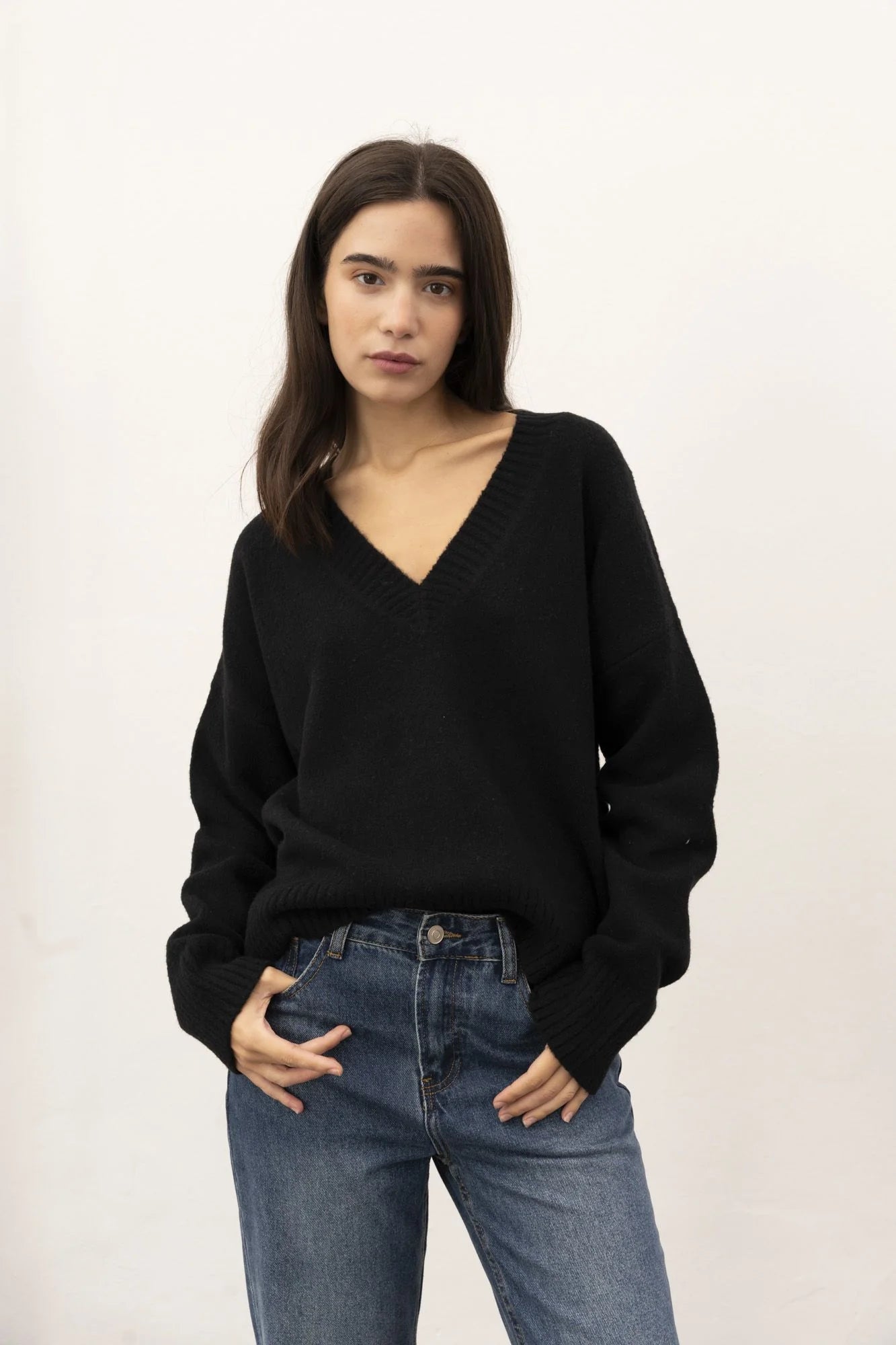 CAMISOLA DECOTE EM BICO