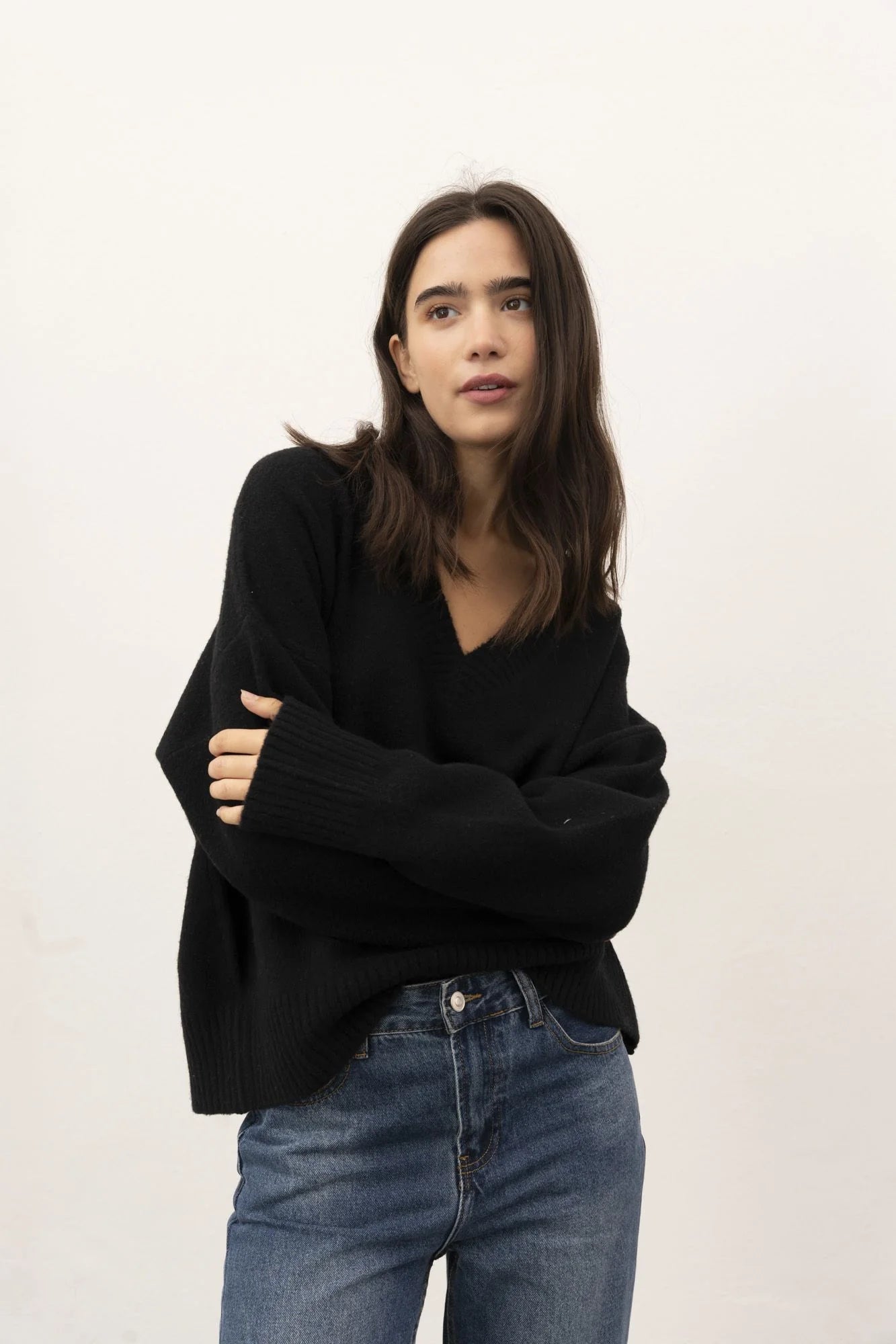 CAMISOLA DECOTE EM BICO