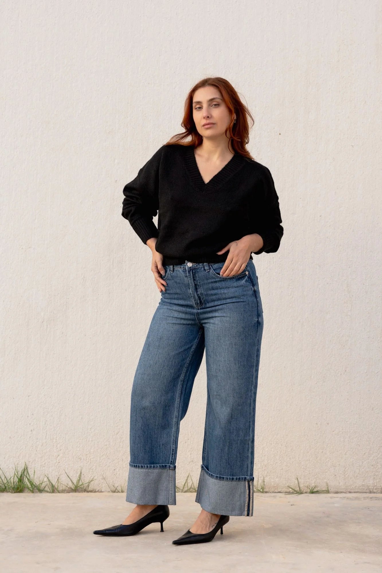 CAMISOLA DECOTE EM BICO